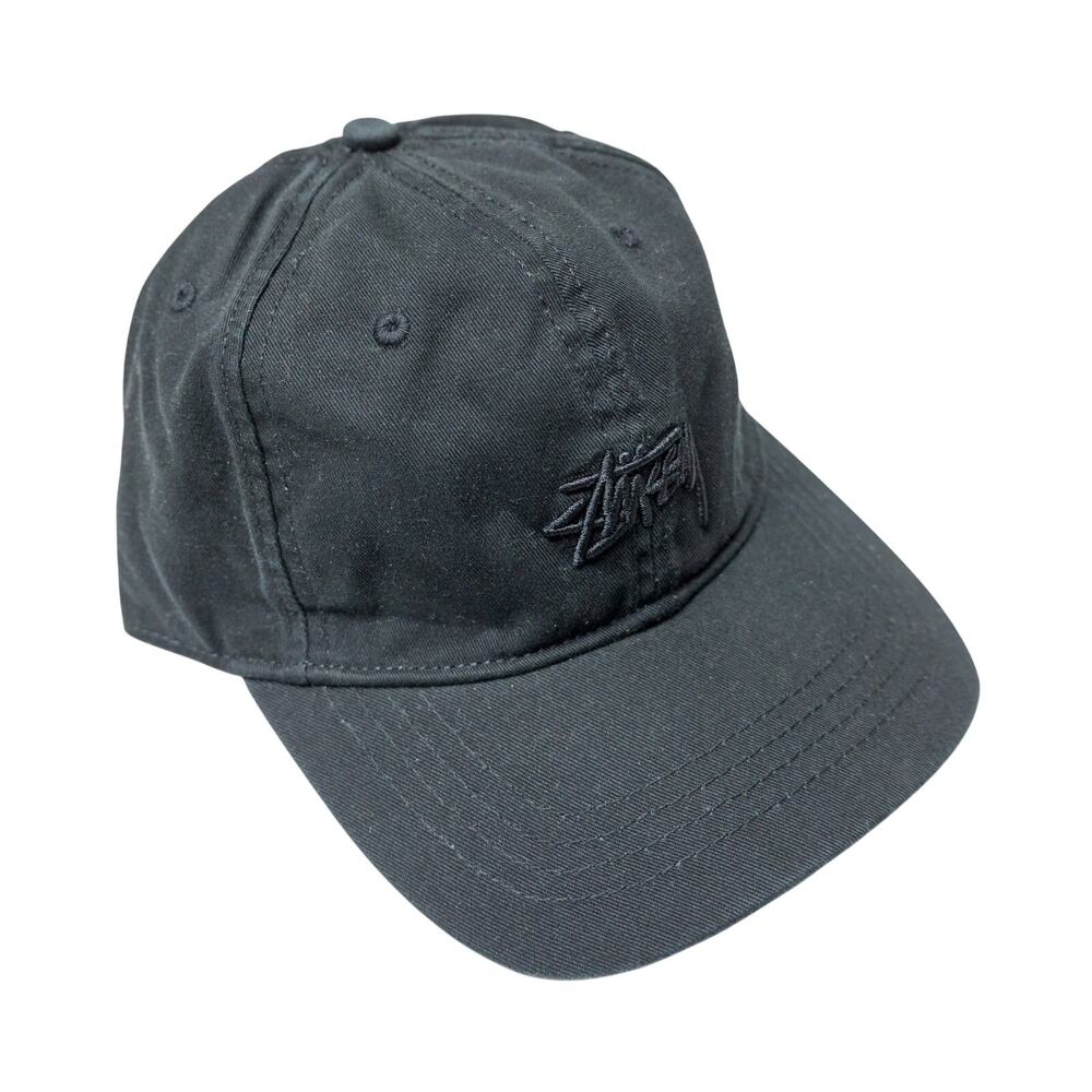 STUSSY BASIC STOCK LOW PRO CAP BLACK